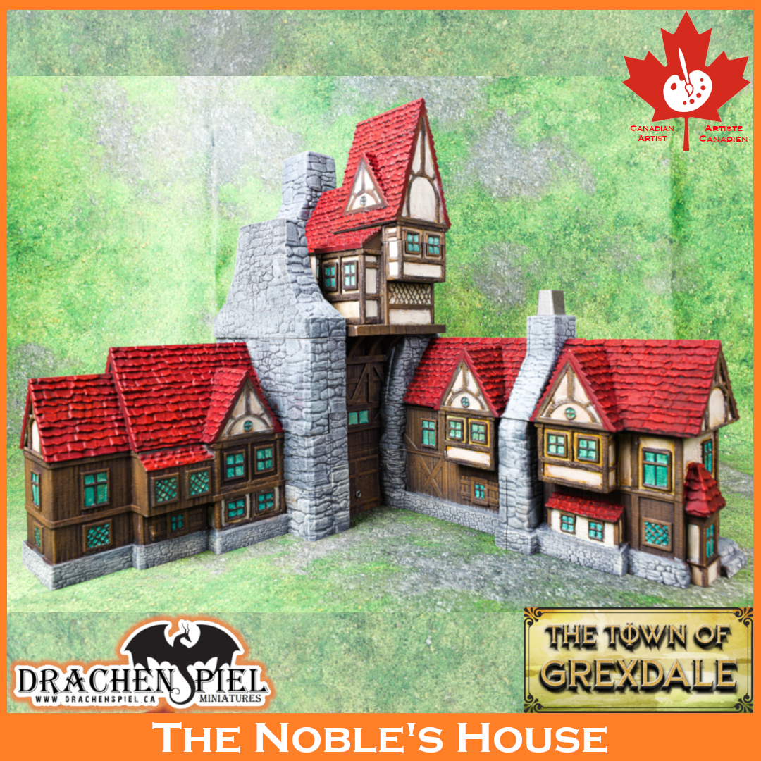 その他 Terrain - Noble House (2 Floors) The Noble's House- The Town of Grexdale | Drachenspiel